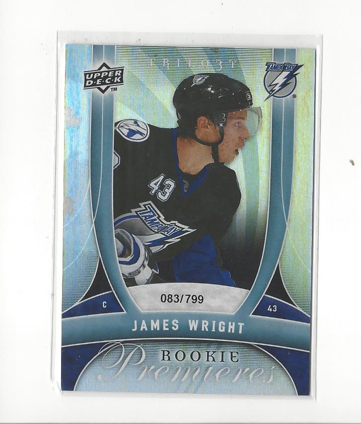 2009-10 Upper Deck Trilogy #142 James Wright RC