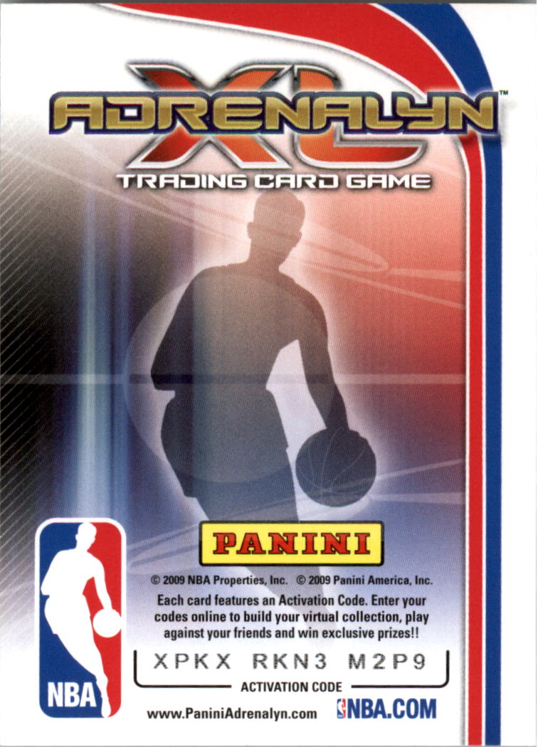 2009-10 Adrenalyn XL Extra Signature #9 Blake Griffin back image