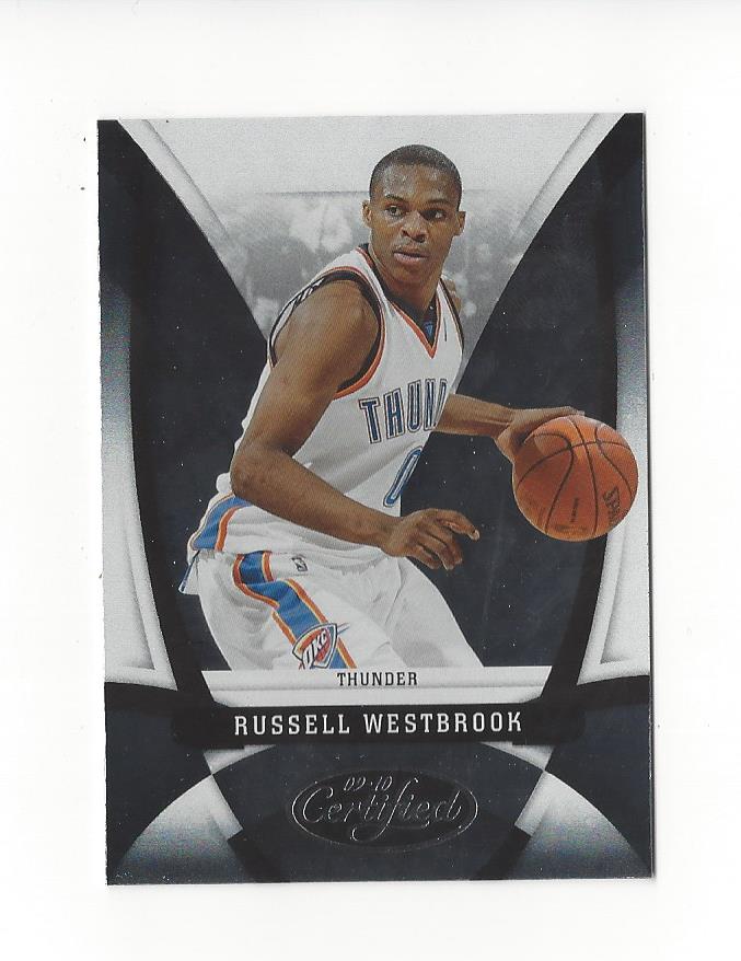 2009-10 Certified #45 Russell Westbrook