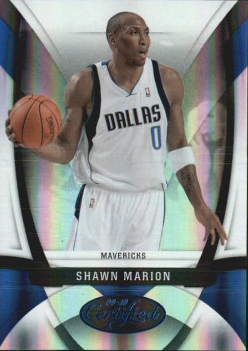2009-10 Certified Mirror Blue #6 Shawn Marion