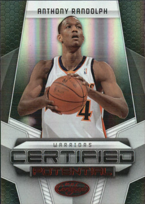 2009-10 Certified Potential Red #2 Anthony Randolph