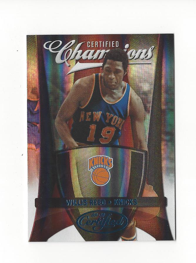 2009-10 Certified Champions Blue #20 Willis Reed
