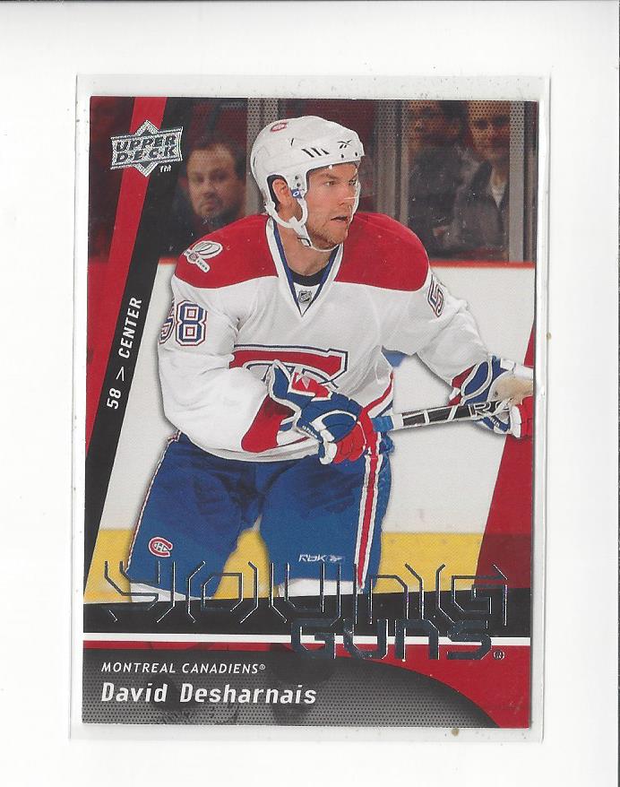 2009-10 Upper Deck #470 David Desharnais YG RC