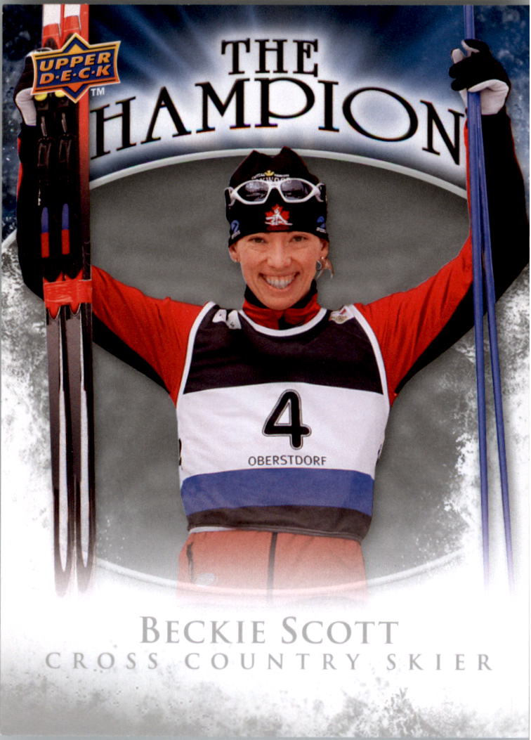 2009-10 Upper Deck The Champions #CHBS Beckie Scott
