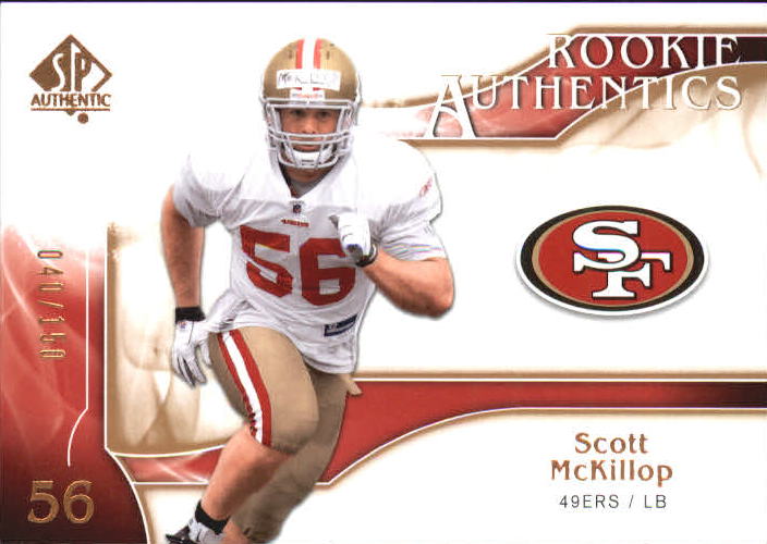 2009 SP Authentic Bronze #290 Scott McKillop