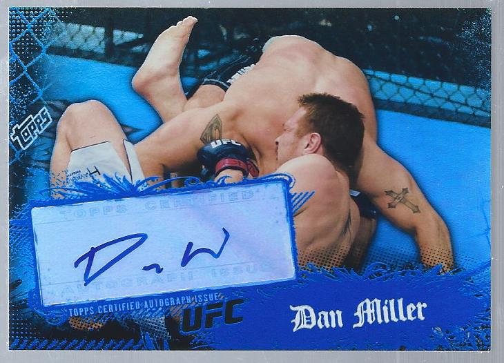 2010 Topps UFC Main Event Autographs #8 Dan Miller