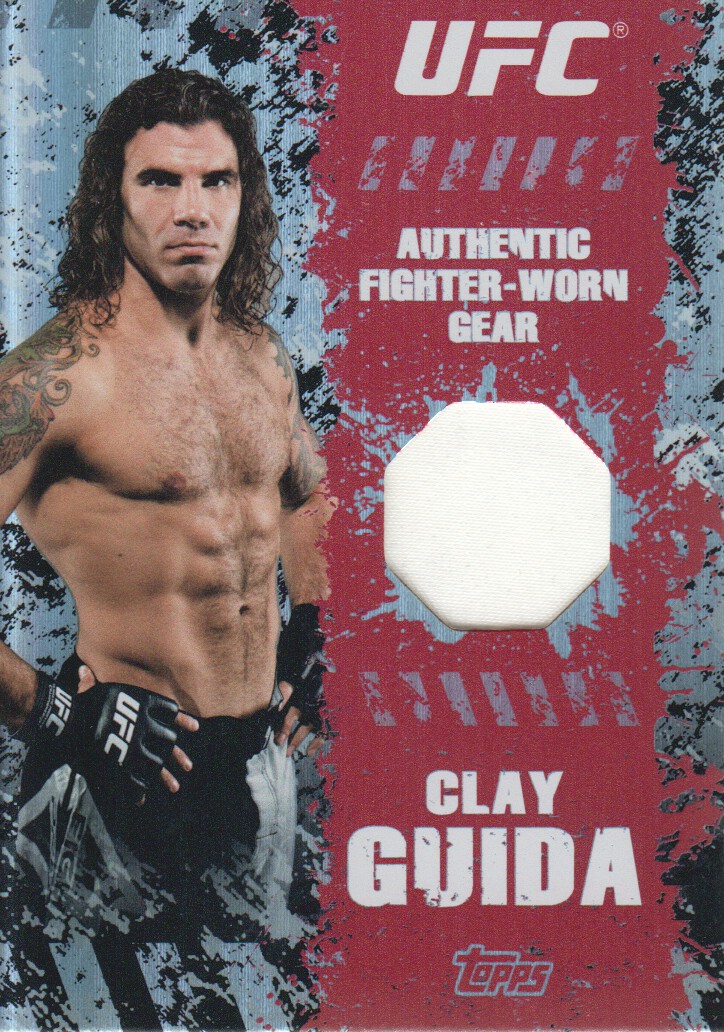 2010 Topps UFC Main Event Fighter Relics #FRCG Clay Guida