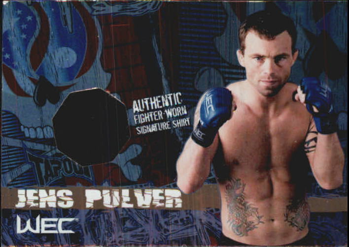 2010 Topps UFC Main Event Tapout Relics Bronze #TTRJP Jens Pulver