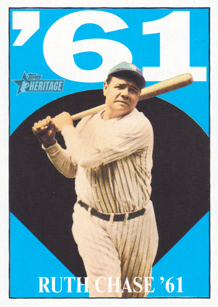 2010 Topps Heritage Ruth Chase 61 #BR8 Babe Ruth
