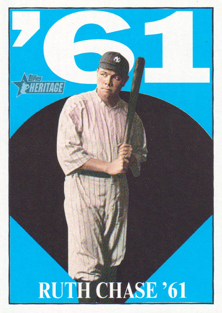 2010 Topps Heritage Ruth Chase 61 #BR12 Babe Ruth