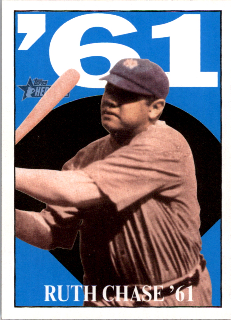 2010 Topps Heritage Ruth Chase 61 #BR14 Babe Ruth