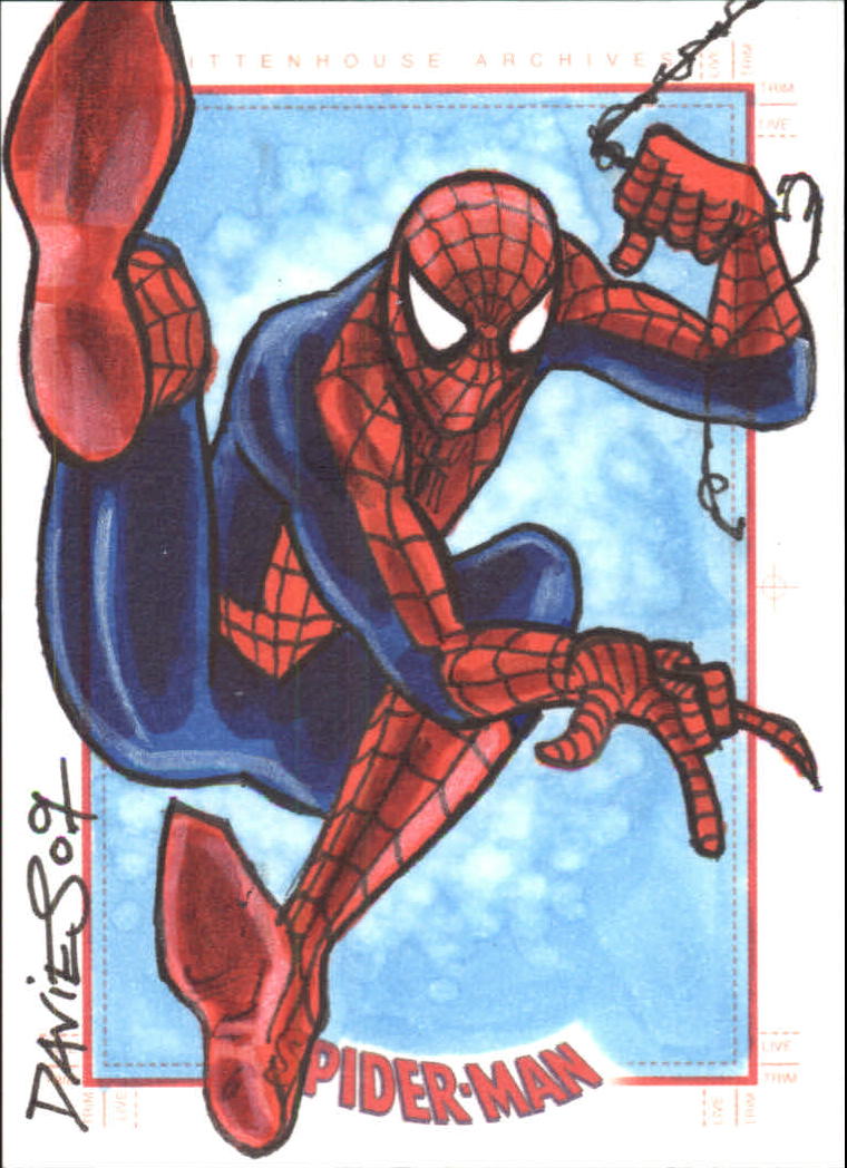 2009 Rittenhouse Spider-Man Archives Sketches #50 Jason Davies