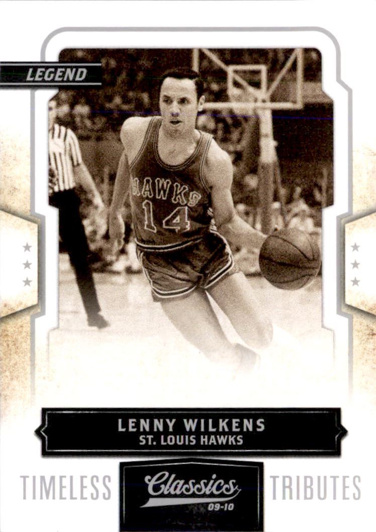 2009-10 Classics Timeless Tributes Silver #113 Lenny Wilkens
