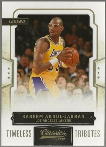 2009-10 Classics Timeless Tributes Gold #133 Kareem Abdul-Jabbar