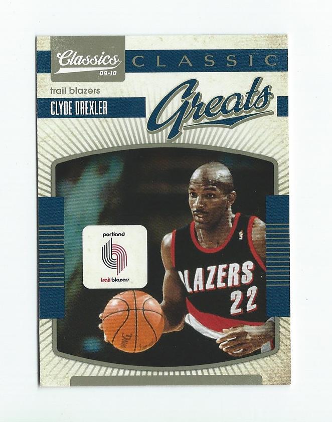 2009-10 Classics Classic Greats #5 Clyde Drexler