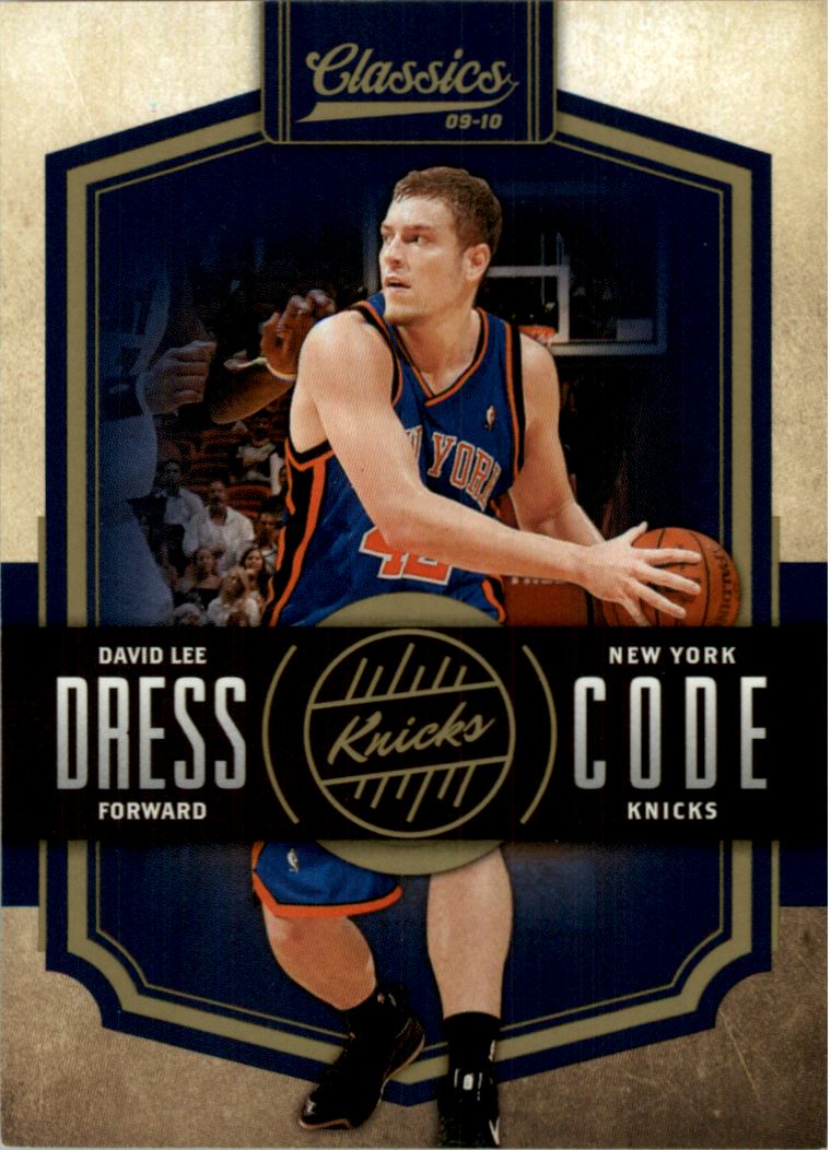 2009-10 Classics Dress Code Gold #11 David Lee