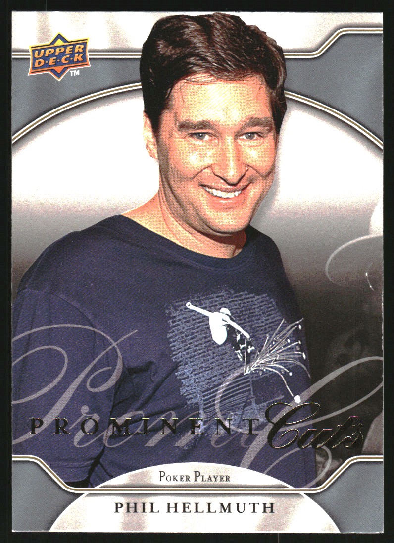 2009 Upper Deck Prominent Cuts #24 Phil Hellmuth