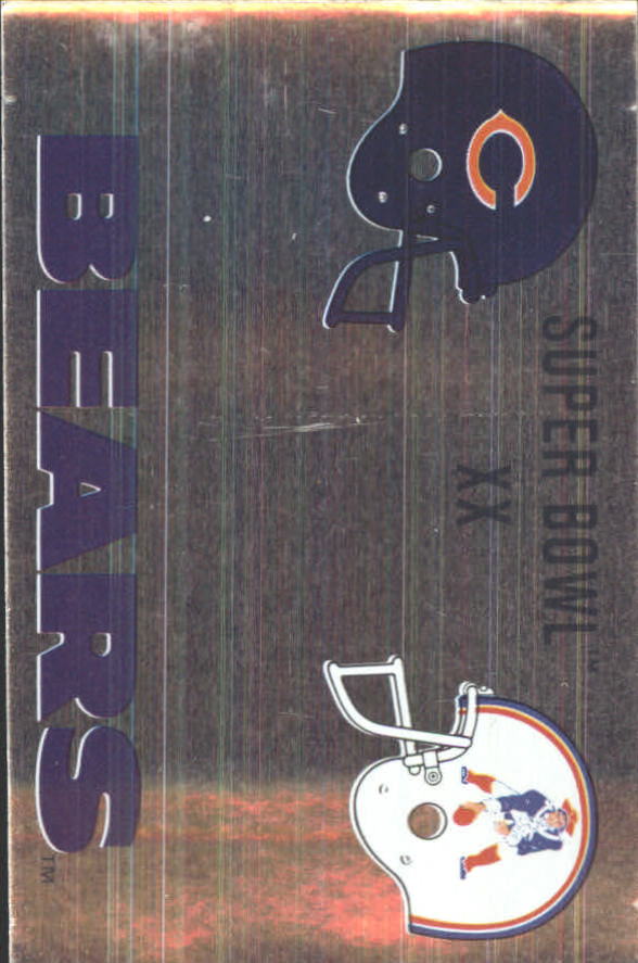 1989 Panini Super Bowl Stickers #N Super Bowl XIV