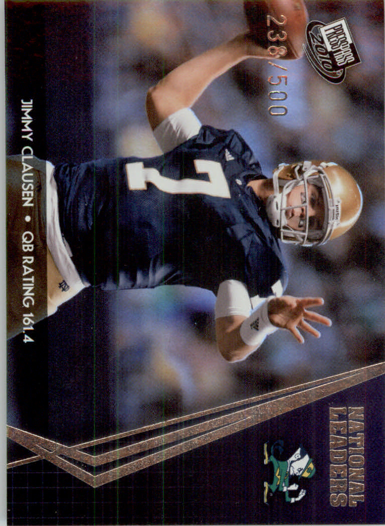 2010 Press Pass Football "Parallel" Cards - Picture 26 of 27