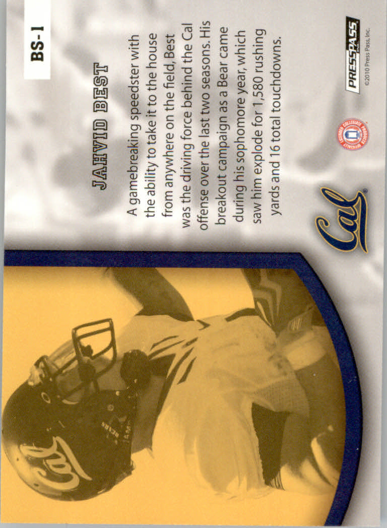 2010 Press Pass Football "Insert" Cards - Picture 3 of 11