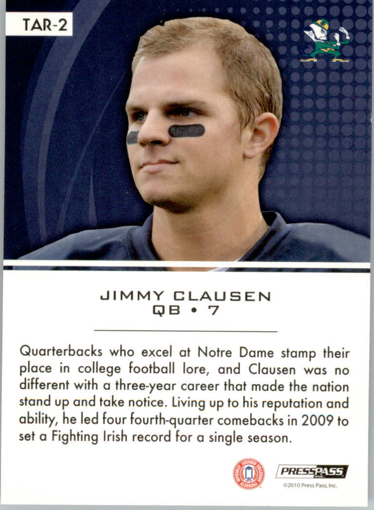 2010 Press Pass Football "Insert" Cards - Picture 9 of 11