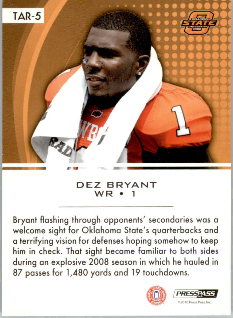 2010 Press Pass Football "Insert" Cards - Picture 11 of 11