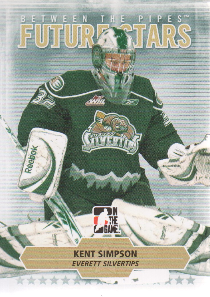 2009-10 Between The Pipes #40 Kent Simpson