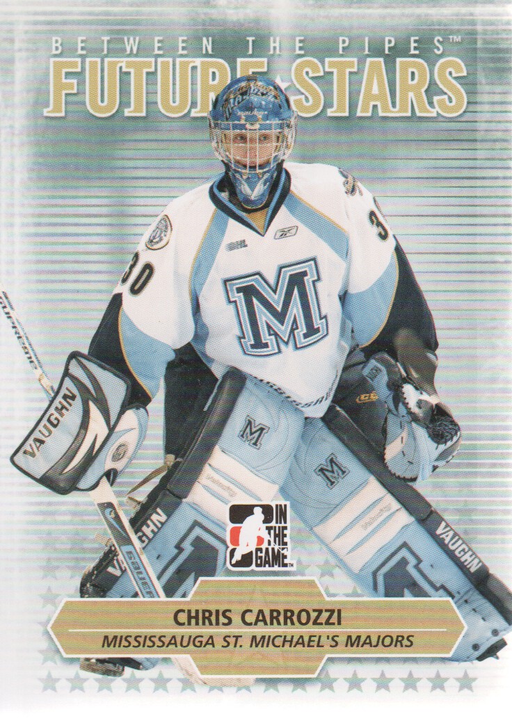 2009-10 Between The Pipes #62 Chris Carrozzi