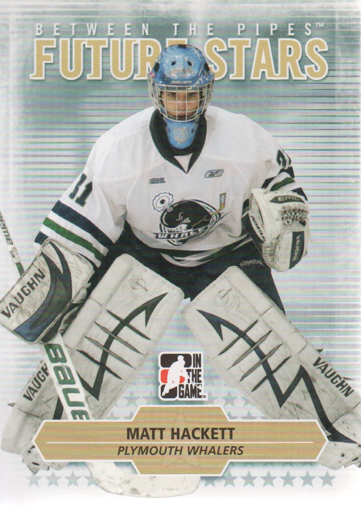 2009-10 Between The Pipes #66 Matt Hackett