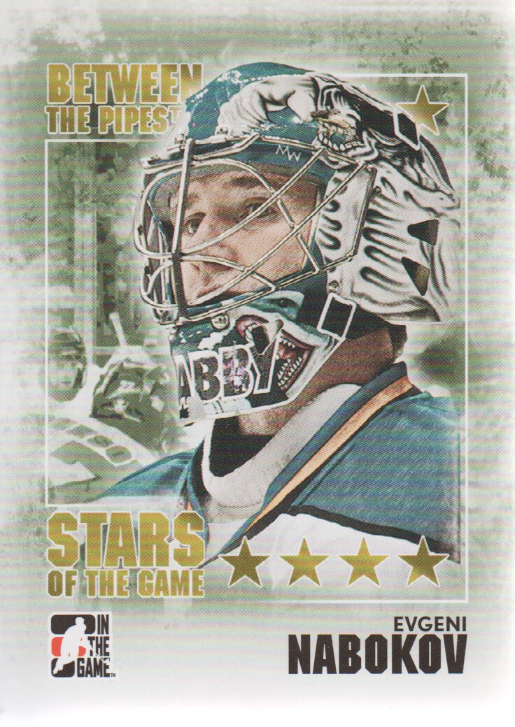 2009-10 Between The Pipes #80 Evgeni Nabokov