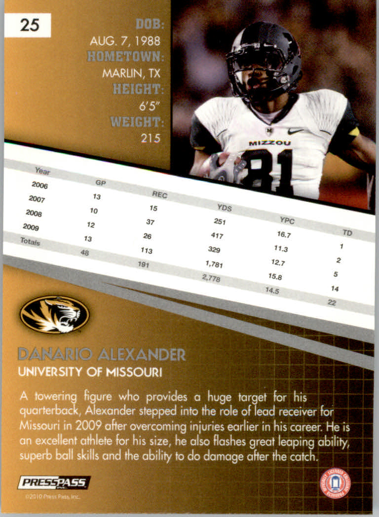 2010 Press Pass Football "Parallel" Cards - Picture 11 of 27