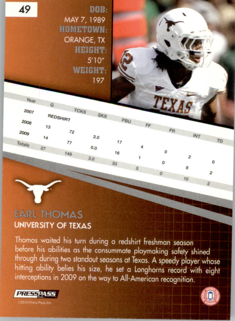 2010 Press Pass Football "Parallel" Cards - Picture 21 of 27