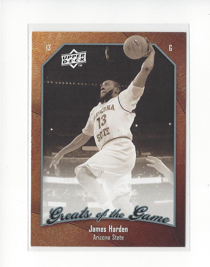 2009-10 Greats of the Game #36 James Harden RC