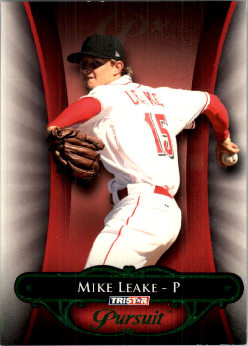 2010 TRISTAR Pursuit Green #4 Mike Leake
