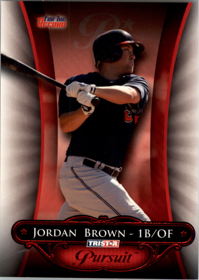 2010 TRISTAR Pursuit Red #49 Jordan Brown
