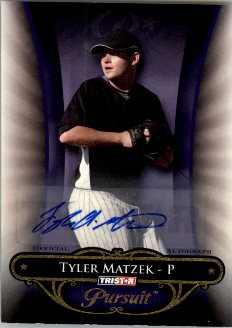 2010 TRISTAR Pursuit Autographs #5 Tyler Matzek
