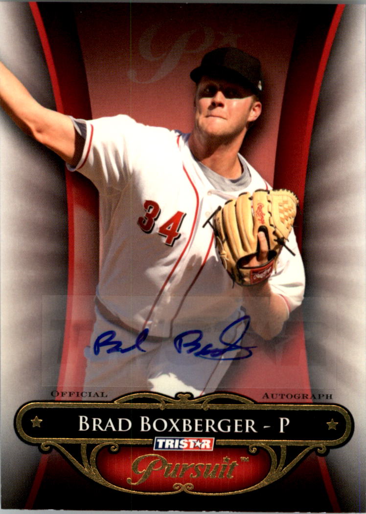 2010 TRISTAR Pursuit Autographs #17 Brad Boxberger