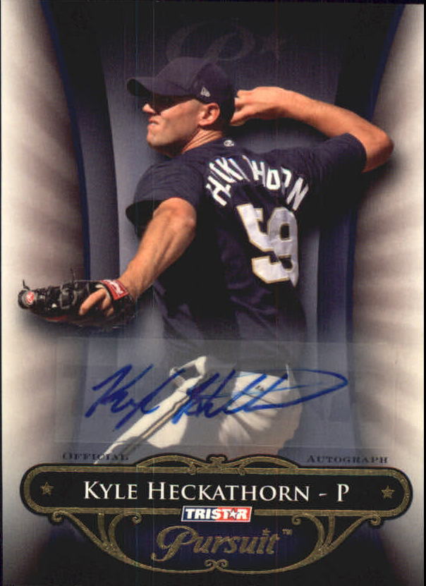 2010 TRISTAR Pursuit Autographs #18 Kyle Heckathorn