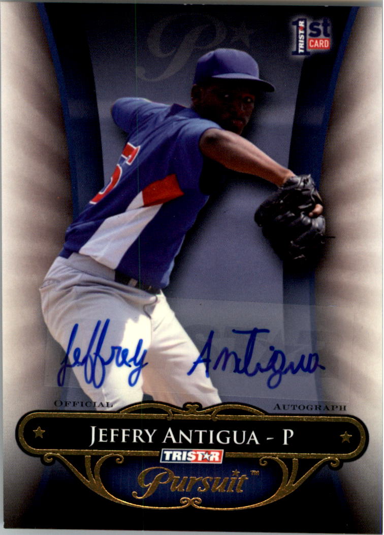 2010 TRISTAR Pursuit Autographs #46 Jeffry Antigua