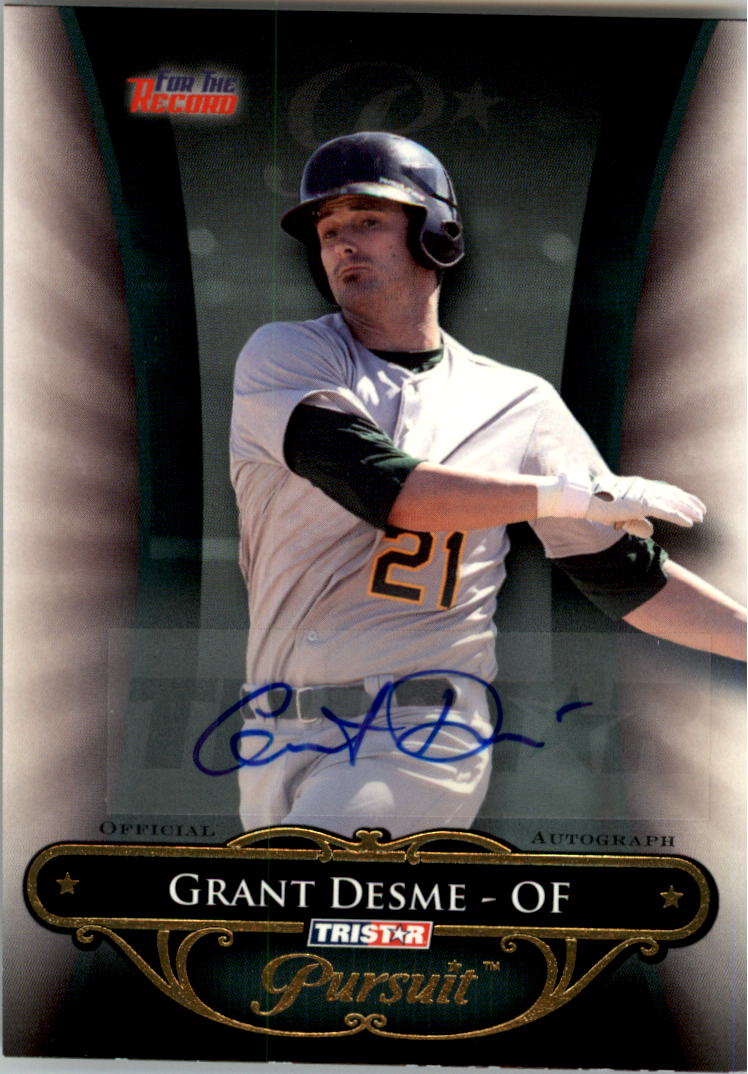 2010 TRISTAR Pursuit Autographs #54 Grant Desme