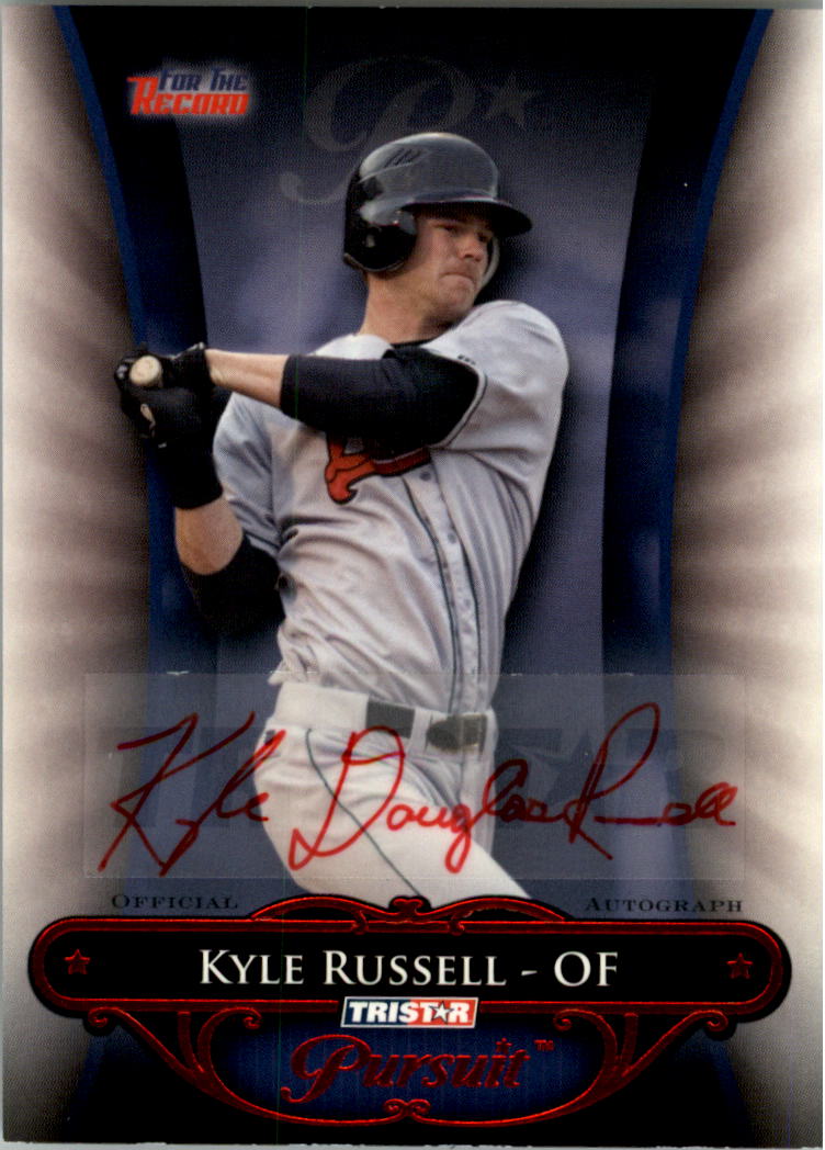 2010 TRISTAR Pursuit Autographs Red #64 Kyle Russell