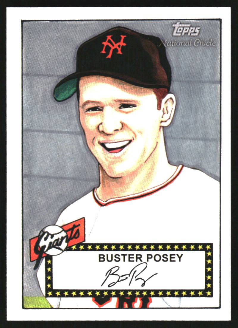 2010 Topps National Chicle National Chicle Back #311 Buster Posey