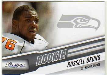 2010 Prestige #285A Russell Okung SP RC