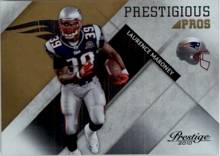 2010 Prestige Prestigious Pros Gold #29 Laurence Maroney