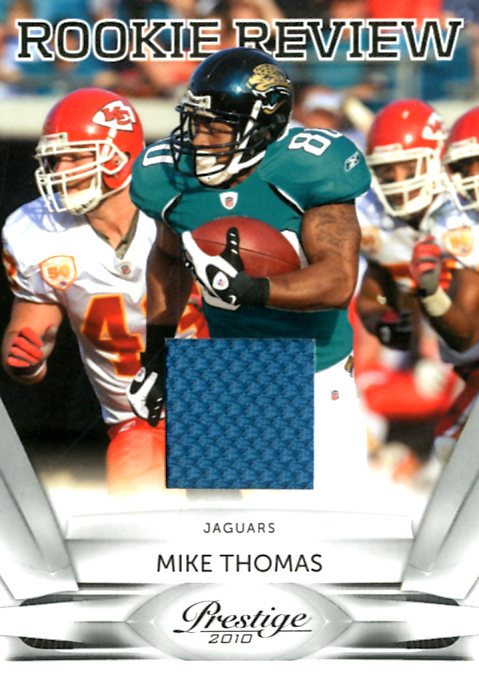 2010 Prestige Rookie Review Materials #13 Mike Thomas