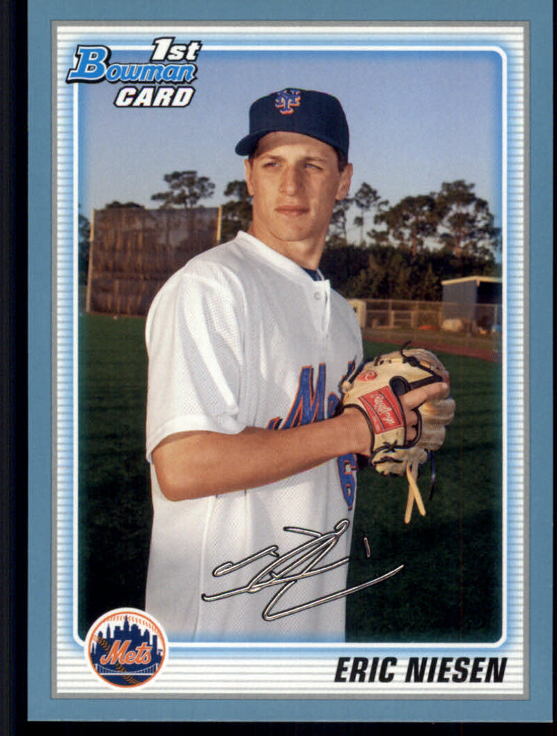 2010 Bowman Baseball "Prospects Blue" Insert Parallel Cards - Picture 6 of 32