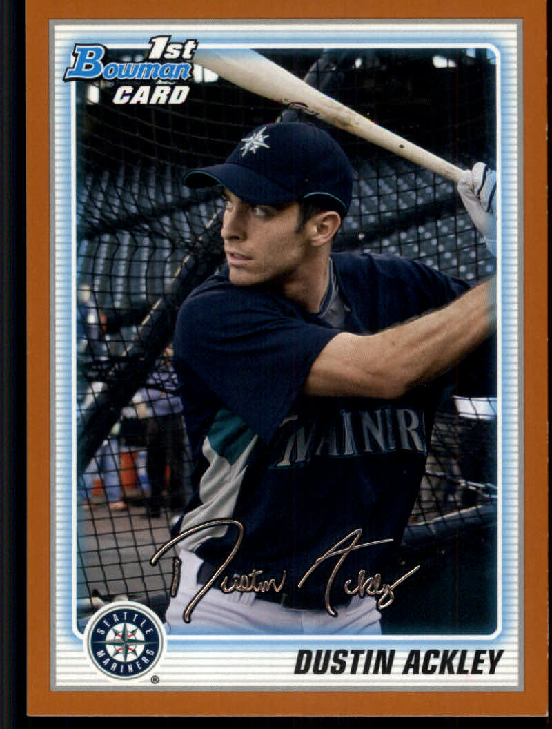 2010 Bowman Baseball "Prospects Orange" Insert Parallel Cards - Bild 10 von 13