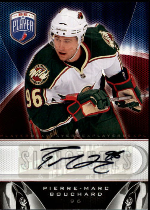 2009-10 Be A Player Signatures #SPB Pierre-Marc Bouchard
