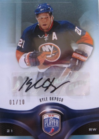 2009-10 Be A Player Signatures Player's Club #156 Kyle Okposo