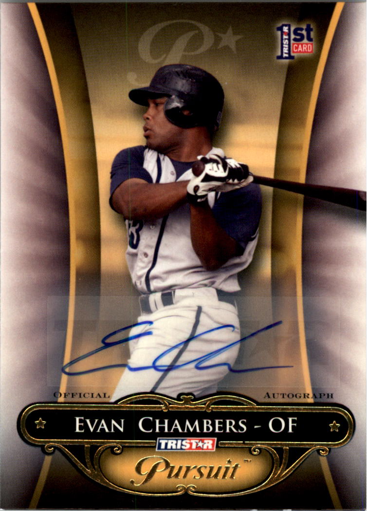 2010 TRISTAR Pursuit Autographs #113 Evan Chambers